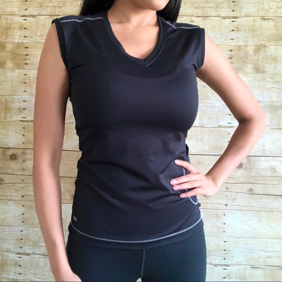 v neck yoga top